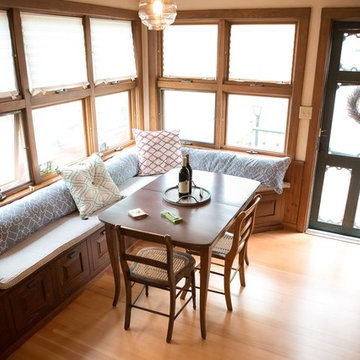 Vintage Kitchen and Sunroom, Window Seat