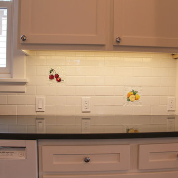 Vintage Kitchen Mosaic Backsplash