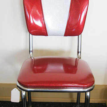 Vinyl chair upholstery