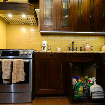W 81st St- Kitchen Remodel- Stove/Cabinet View