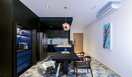 Houzz Tour: This Home Makes a Statement With Navy Blue