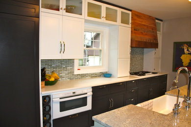 Inspiration for a contemporary kitchen remodel in Grand Rapids