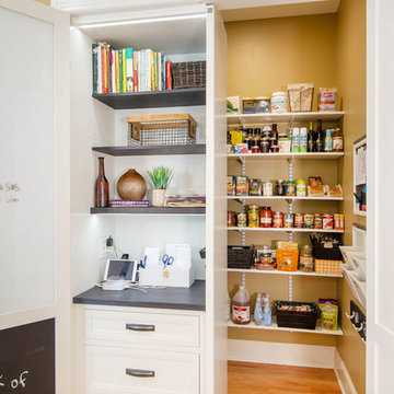 Walk in pantry and workstation