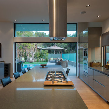 Wallace Ridge Beverly Hills luxury home modern kitchen
