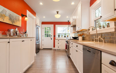 Kitchen of the Week: A Classic Craftsman Gets a Colorful Twist
