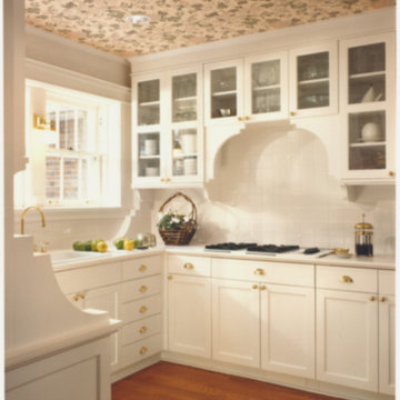 Wallpapered Kitchens
