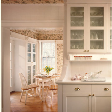 Wallpapered Kitchens