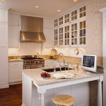 Wallpapered Kitchens