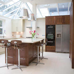 Square Kitchen Island Houzz