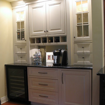 Walnut and Painted Kitchen