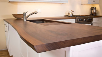 Walnut Slab Countertop