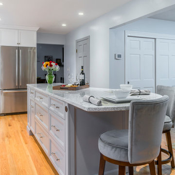 Waltham Colonial Open Kitchen