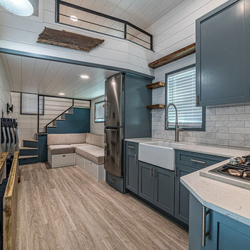 Wansley Tiny House, built by Movable Roots Tiny Home Builders