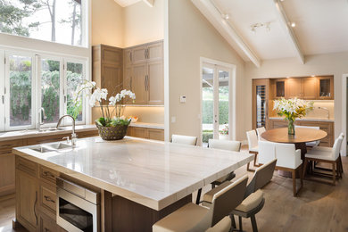 This is an example of a traditional kitchen in Philadelphia.