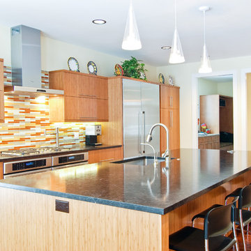 Warm Contemporary with Bamboo