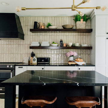 Warm, Modern Kitchen by Lake Zorinsky