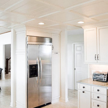 Warm White Kitchen Remodel