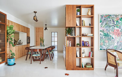 Mumbai Houzz: A Palette of White & Wood Works Wonders in This Flat