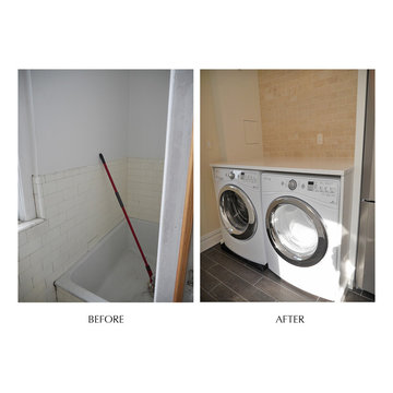 Washer/Dryer Before & After