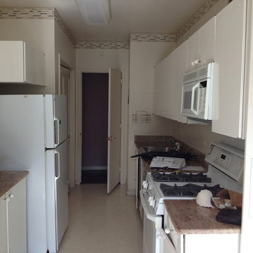 Washington D.C. - Contemporary - Galley Kitchen Before Pictures