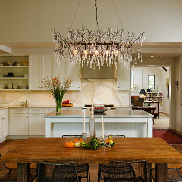 Washington, DC - Transitional - Kitchen Design with Cathedral Ceilings