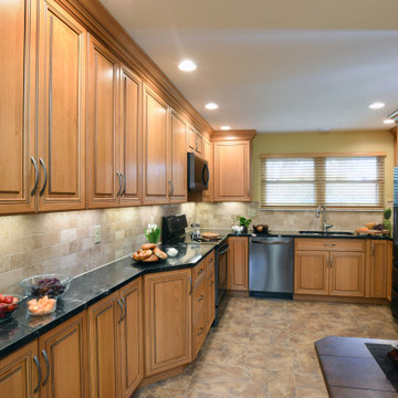 Washington Township Nero Nuovo Quartzite Kitchen