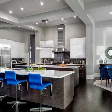 Waters Edge Modern Kitchen and Dining