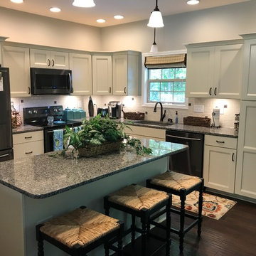 Waypoint and Contractors Choice Cabinetry-Painted Silk