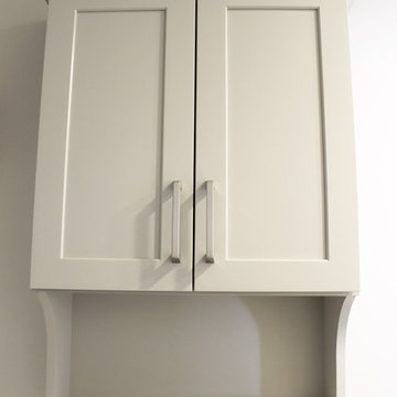 Waypoint Painted Harbor Cabinets and Lenova