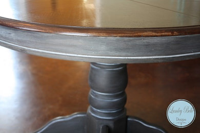 Weathered Pedestal Table