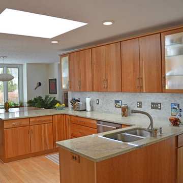 Welcoming  Eclectic Kitchen Design - East Lansing