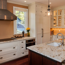 colonial white granite kitchens