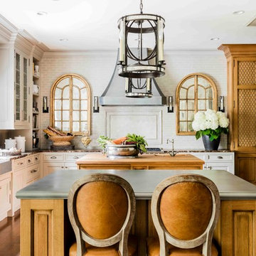 Wellesley, MA - Traditional - White Oak Wood Countertop