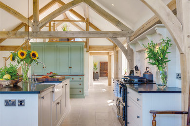 Design ideas for a country kitchen in Gloucestershire.