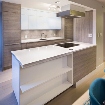 West 14th: Edgy Modern Kitchen and Bathroom Remodel