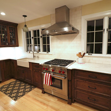 West Boylston Alder inset kitchen