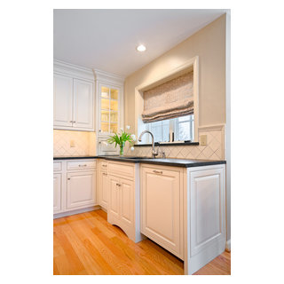 West Chester — Dreamy, Creamy White Plain & Fancy Kitchen - Traditional ...