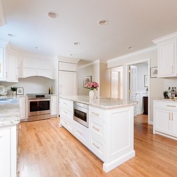West Chester Traditional White Kitchen