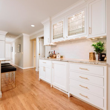 West Chester Traditional White Kitchen