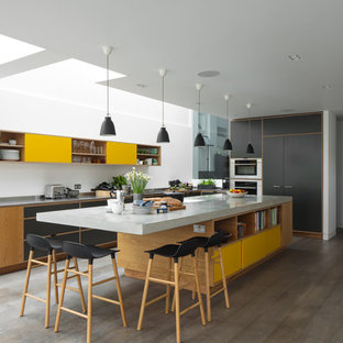 West London Kitchen and Living Room
