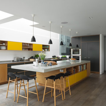 West London Kitchen and Living Room