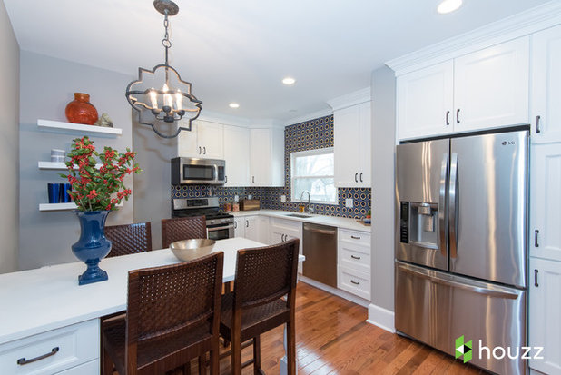 Transitional Kitchen by Jules Duffy Designs