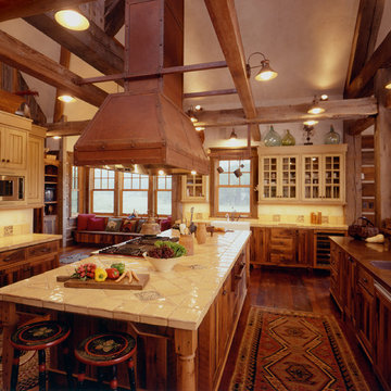 Western Homestead Ranch Kitchen