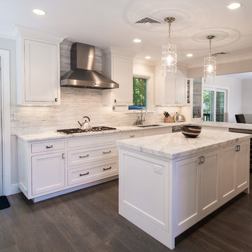 Westport Classic/Contemporary Kitchen with updated mud room