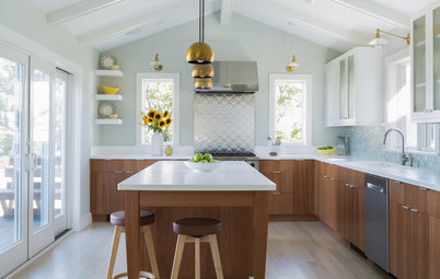 New This Week: 3 Kitchens Embrace Bright Modern Style