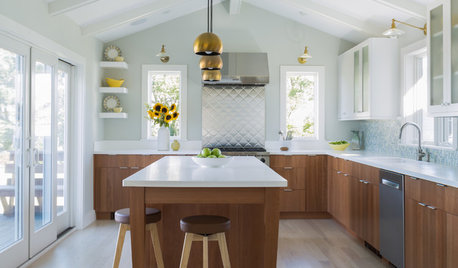 New This Week: 3 Kitchens Embrace Bright Modern Style