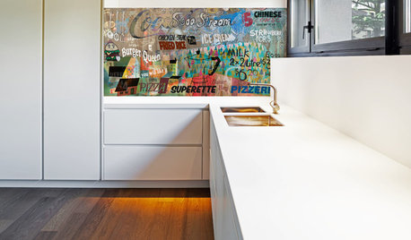 Artful Impact: How Bold Images and Surfaces Invigorate a Home