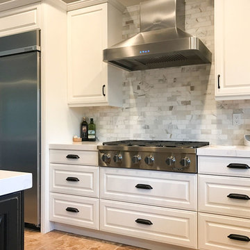 White and gray kitchen. Camarill, Ca 7