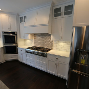 White and Gray Kitchen