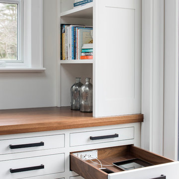 White and Walnut in Westchester